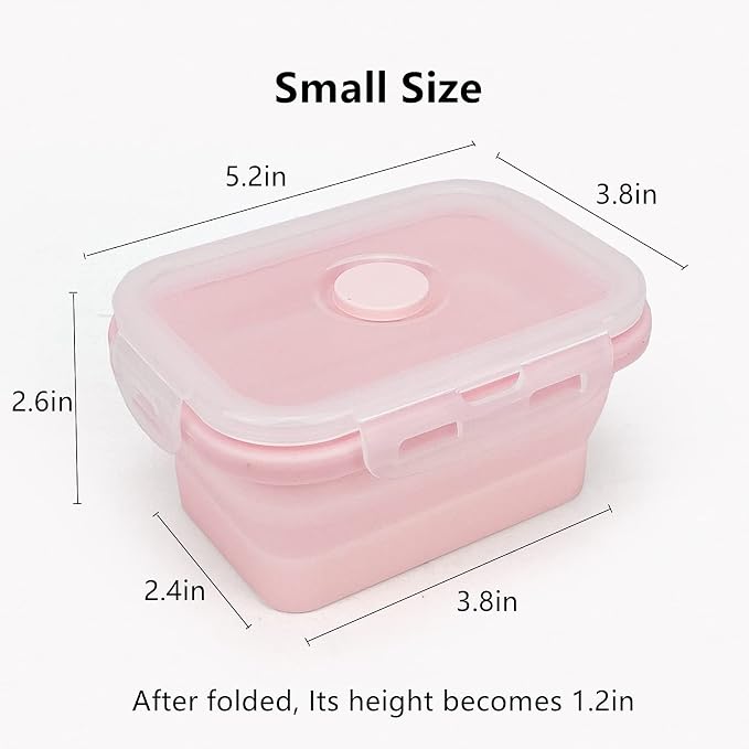 CCyanzi 3piece Collapsible Food Storage Containers - Image 5