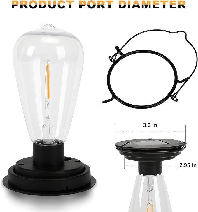 Replacement Solar Light Tops-Solar Light Bulbs - Image 3