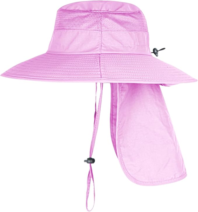 Sun Hats for Men Women Fishing Hat UPF 50+ Breathable Wide Brim Bucket Hats - Image 3