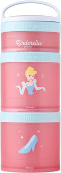Whiskware Disney Princess Cinderella, Stackable Snack Containers by Whiskware