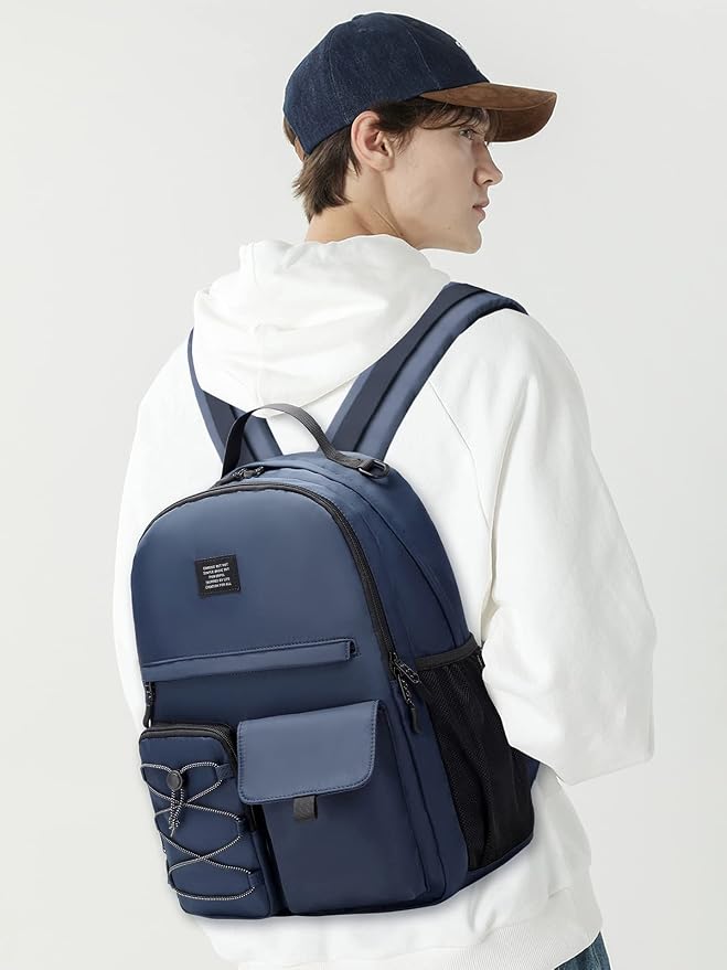 Lohol Water Resistant Backpack for Travel School Work, Casual Daypack - Image 3