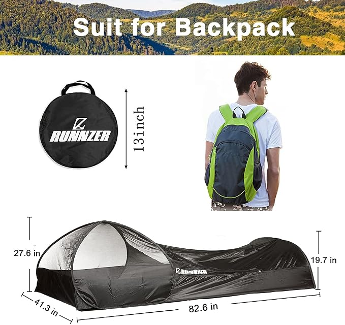 Single Person Pop Up Tent, 1 Person Mosquito Net Tent - Image 7