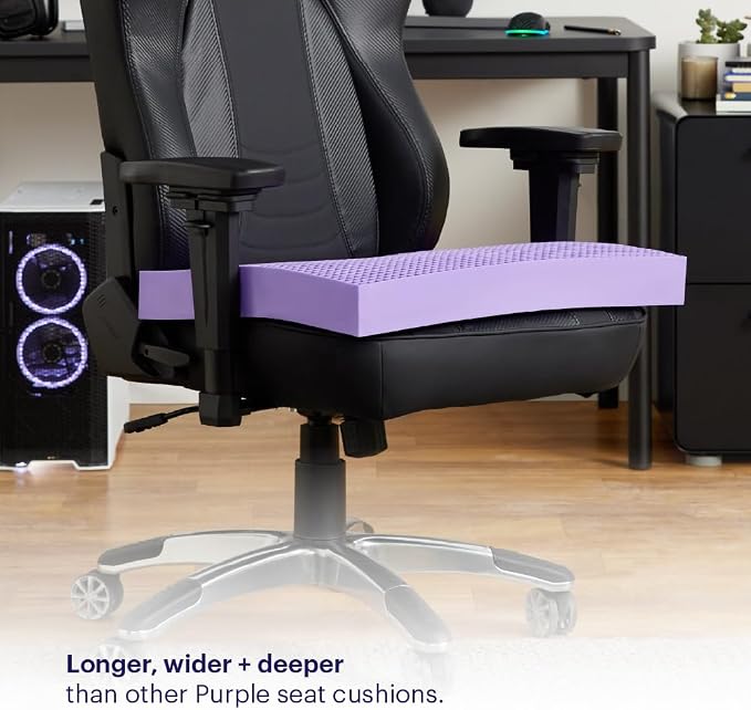 Purple Ultimate Seat Cushion | Pressure Reducing Grid Designed - Image 7