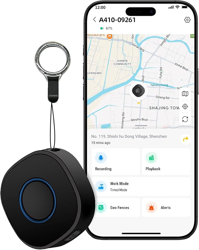 Mini GPS Tracker, Locator with SOS Button Real-Time GPS Tracking Device | by Unknown
