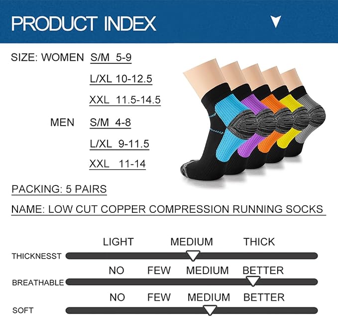 Iseasoo Copper Compression Socks - Image 6