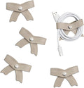 SenseAGE 5 Pack Cord Organizer, Bow Cord Keeper, Cable Organizer USB Holder by SenseAGE