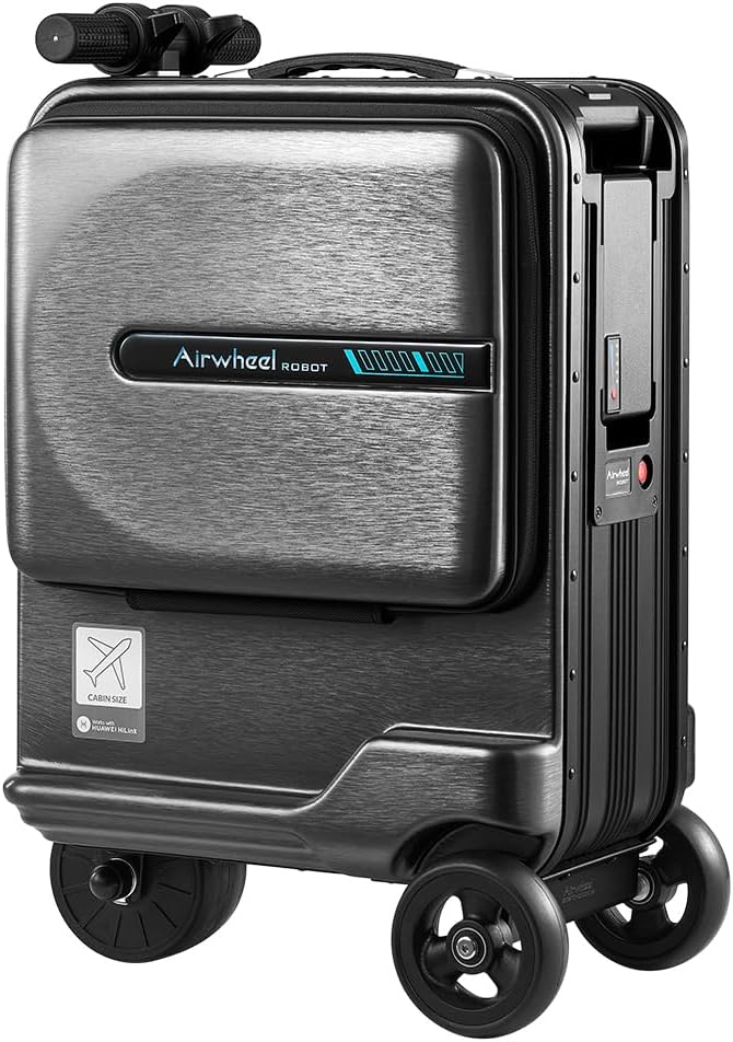 Airwheel 20 Inch Smart Rideable Suitcase Electric Luggage Scooter Carry On - Image 3