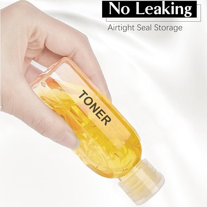 TUZAZO 6 Pack Travel Bottles for Toiletries 3.4oz/100ml Travel Size Containers - Image 3
