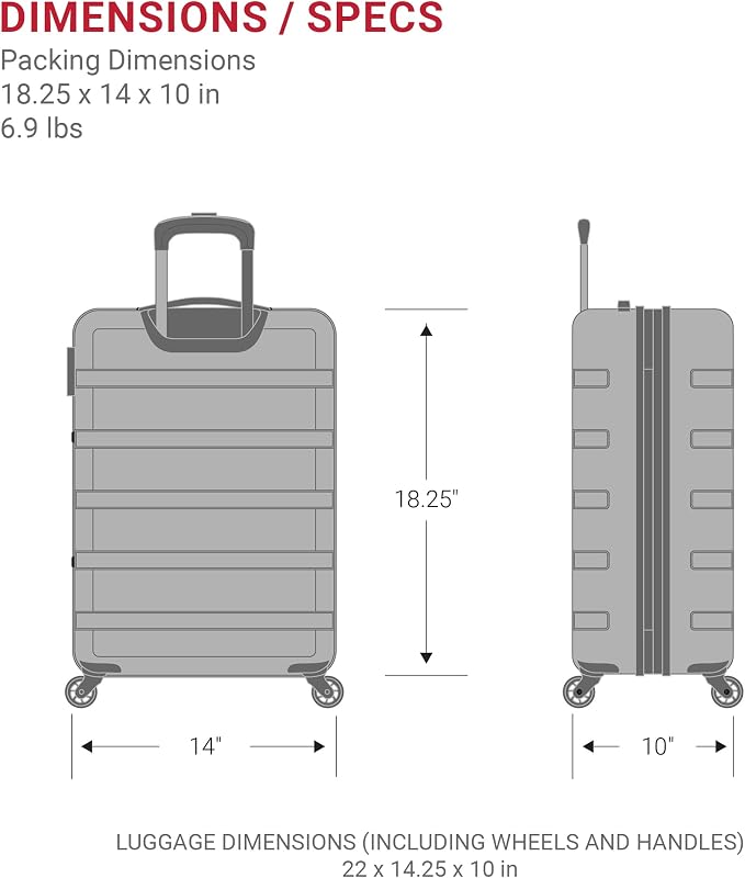 SwissGear 7366 Hardside Expandable Luggage - Image 7