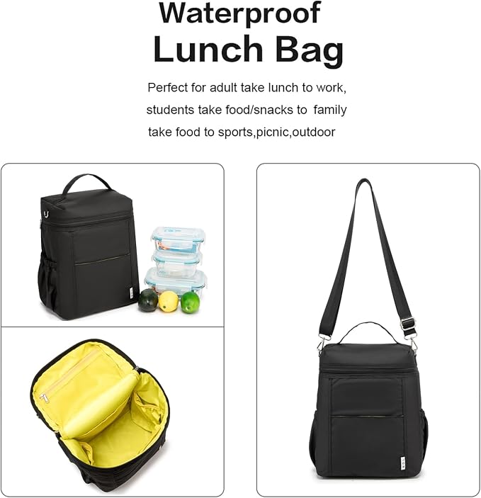 NOL Natural Organic Lifestyle Insulated Lunch Bags - Image 4