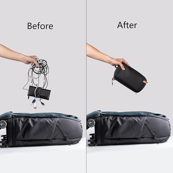 PGYTECH Travel Tech Organizer, Waterproof Tech Pouch, Electronics Accessories - Image 5