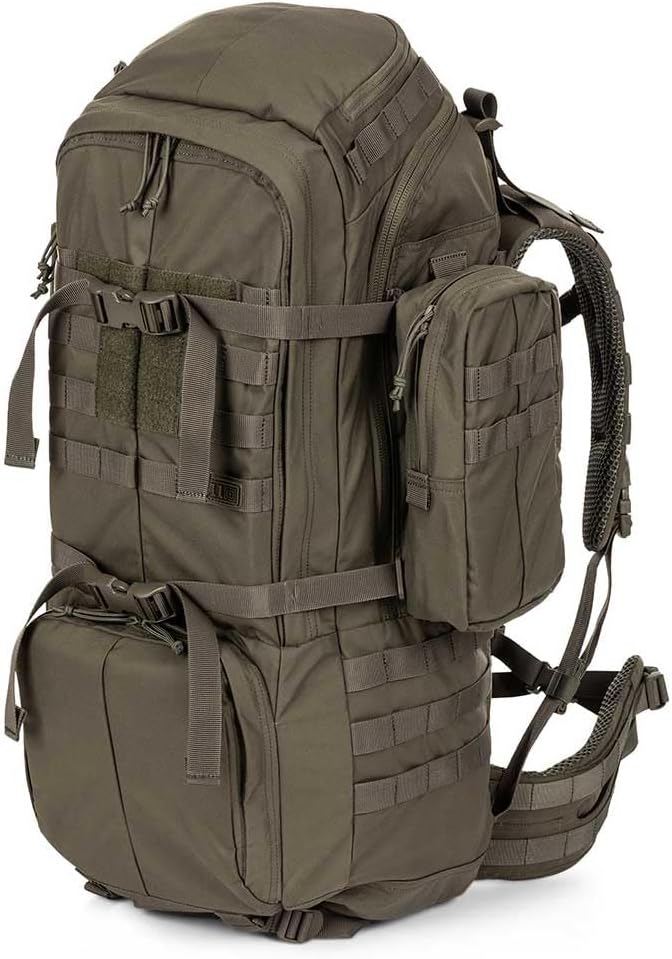 5.11 Tactical Unisex Rush 100 Backpack, 60L Storage Capacity, Convertible - Image 5