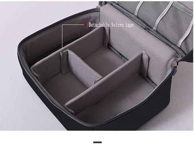 Cable Organizer bag for women or men, Electronic Accessories Carry Case - Image 5