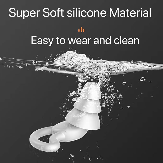 3 in 1 Ear Plugs for Noise Reduction, Ear Plugs for Sleeping Noise Cancelling - Image 4