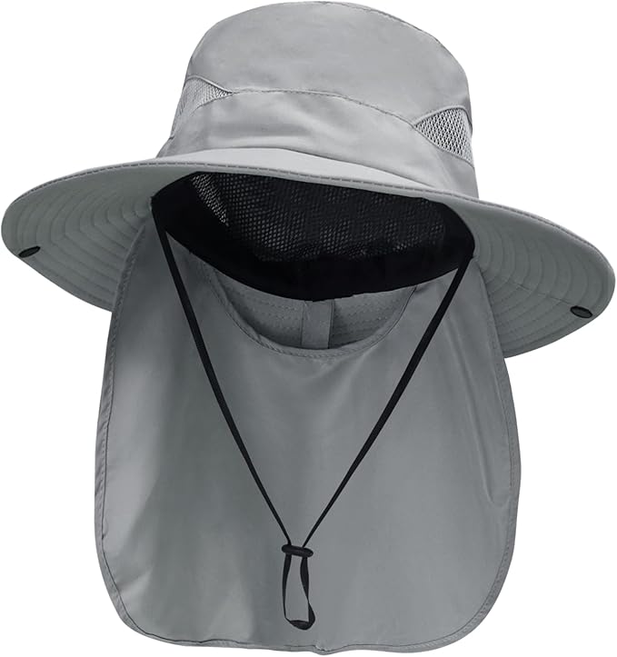 NPJY Sun Fishing Hats with Neck Flap by Unknown