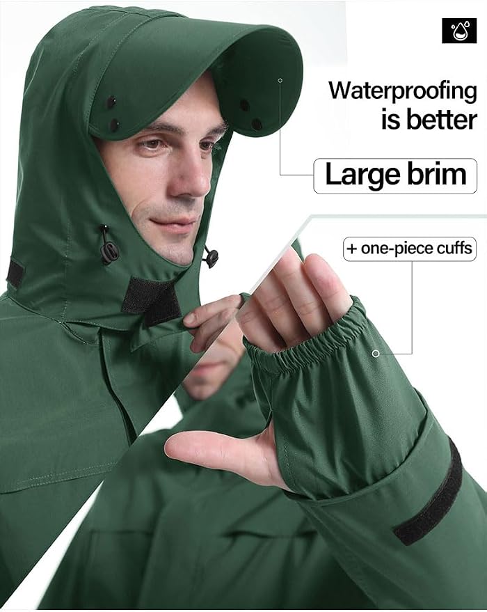 iCreek Rain Suit Waterproof Jacket - Image 4