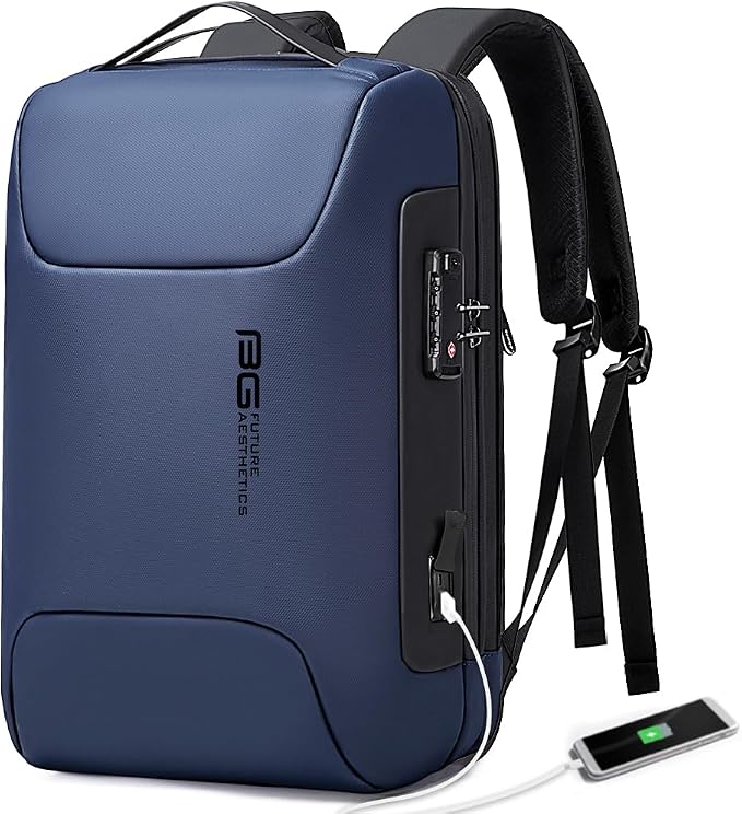 BANGE Anti Theft Business Backpack Fits 15.6 Inch Laptop, Lock Backpack - Image 8