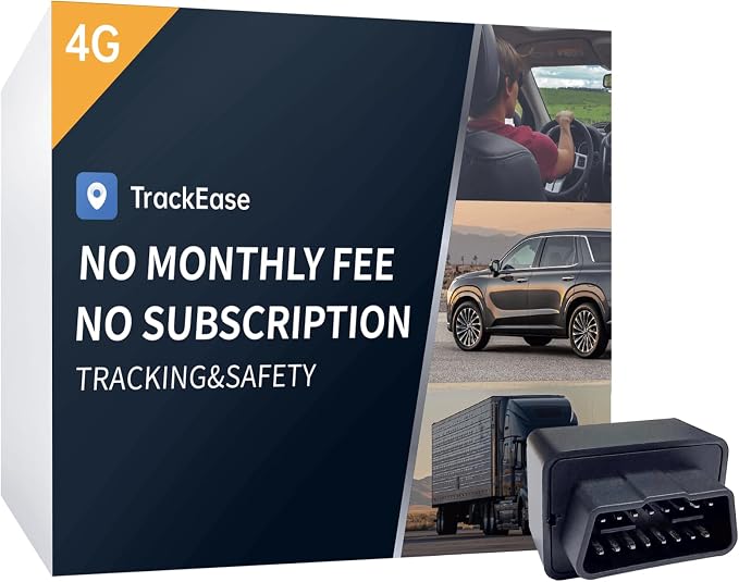 GPS Tracker for Vehicles, No Monthly Fee, No Subscription, Real-Time Tracking by VITALGLOW