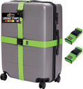 GORILLA GRIP Heavy Duty Adjustable Luggage Straps by GorillaGrip