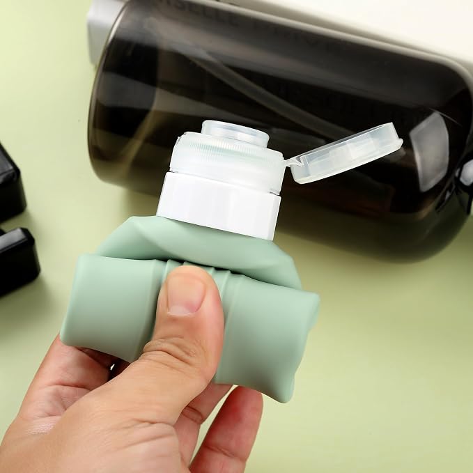 Travel Bottles for Toiletries, Large 6oz Oversize Containers, BPA Free Leak - Image 9