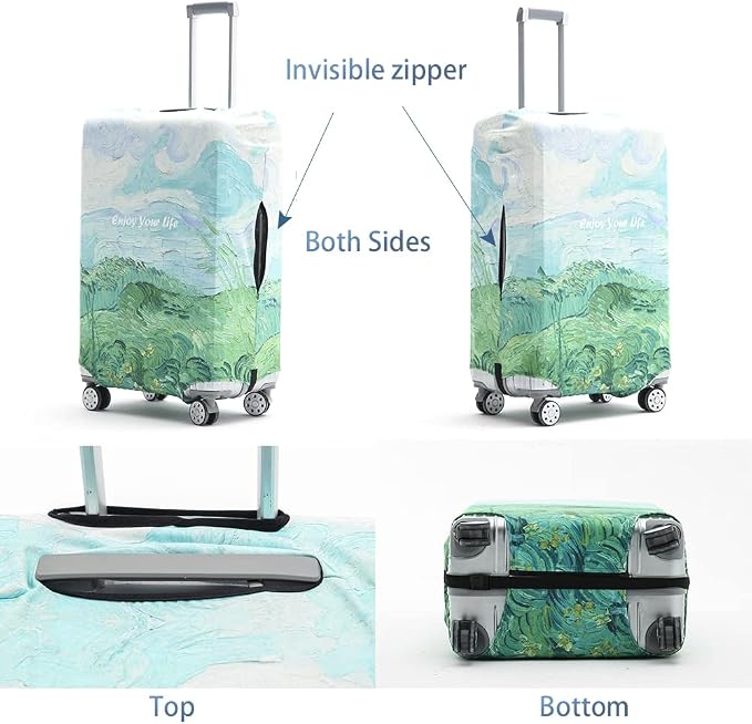 Travelkin Luggage Covers For Suitcase Tsa Approved, Suitcase Cover Protector - Image 2