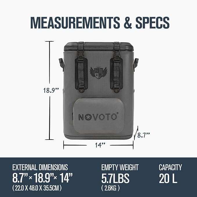Magnetic Soft Cooler, Zipperless Soft Sided Cooler Bag - Image 5