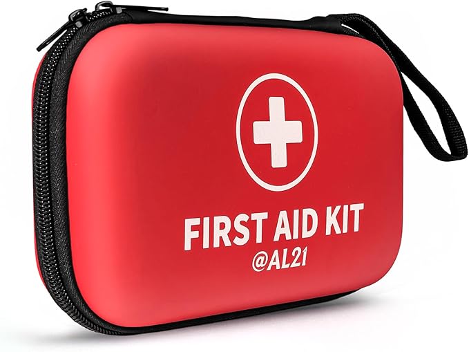 All-Purpose First Aid Kit 184 Pieces, Emergency Kit by CorDxTyfast