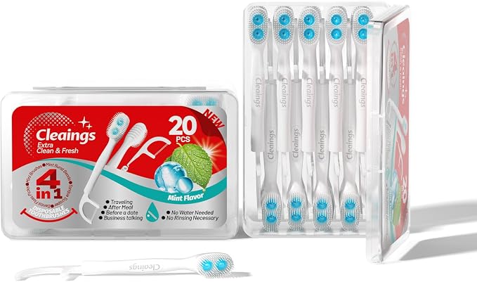 cleaings® Disposable Toothbrushes by Trycleaingsrefreshsmile