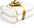 Royal Therapy Travel Memory Foam Pillow 2-Pack, Neck Pillow Bamboo Adjustable by ROYALTHERAPY