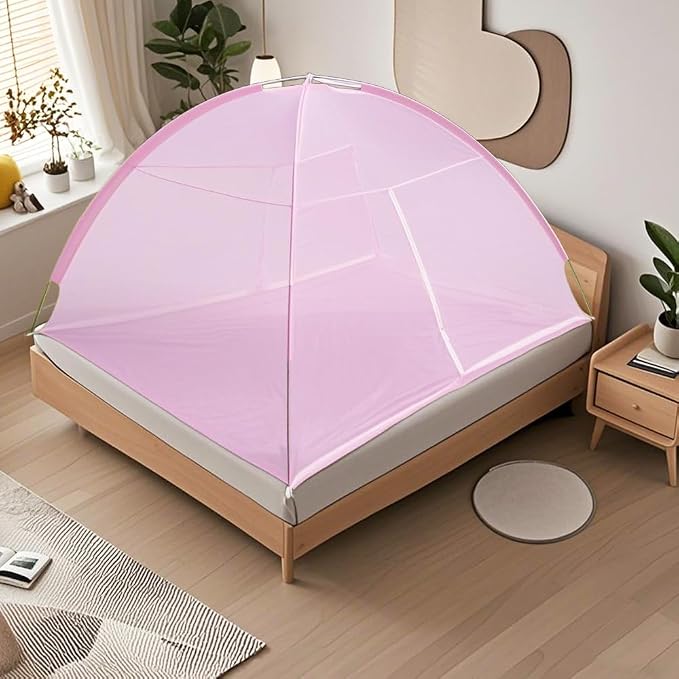 Pop-Up Mosquito Net Tent for Beds, Portable Folding Design by URMAGIC
