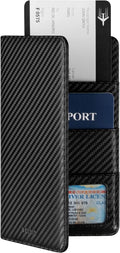 VULKIT Passport Holder Wallet RFID Blocking Travel Wallet by VULKIT
