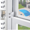 4 Sets Sliding Window Locks by CRODOER