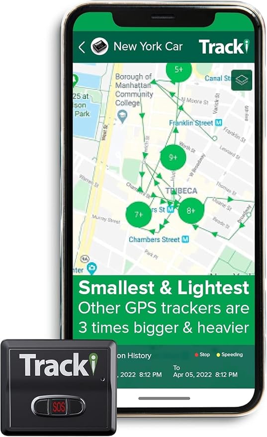 Tracki GPS Tracker for Vehicles, Kids. Subscription Needed. US-Made Tech. 4G - Image 2