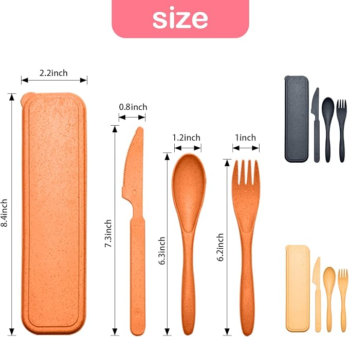 Reusable Travel Utensils Set - Image 7