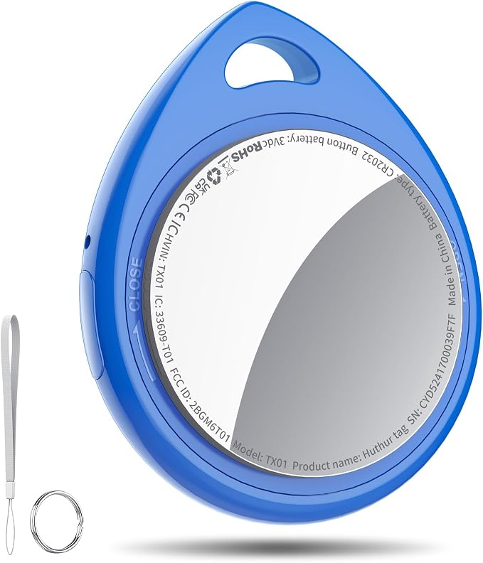 Air Tracker Tag Blue 1 Pcs, Smart Tag by QCOQ