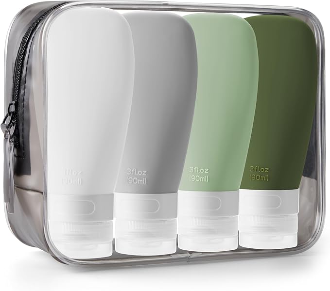 INSFIT Portable Travel Bottles, TSA Approved Leak Proof Containers by INSFITPortableTravelBottles