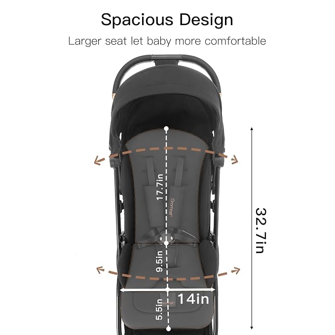 Gravity Folding Baby Stroller - Image 4