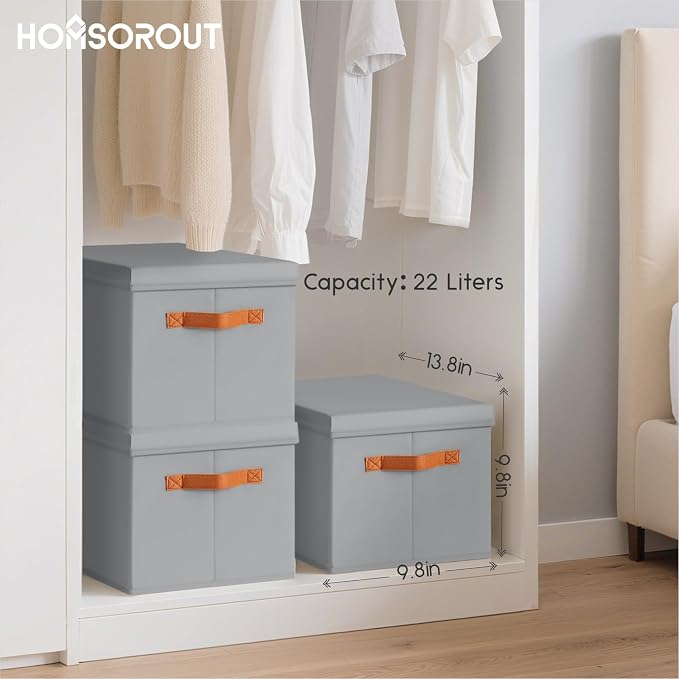 Storage Bins with Lids - Image 7