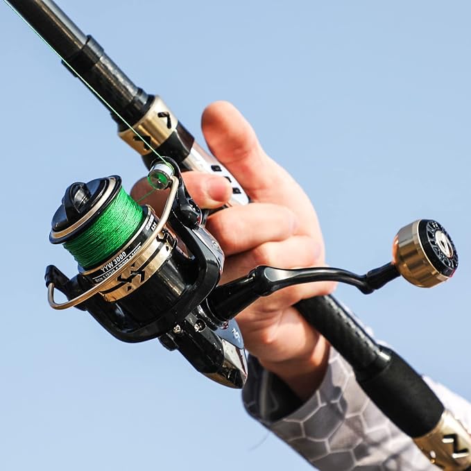 Sougayilang Fishing Pole with Spinning Reel Portable Fishing Rod Reel Combos - Image 6