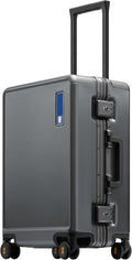 LEVEL8 Zipperless Carry On Luggage Airline Approved by LEVEL8
