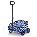 Dog Stroller 4 Wheels Folding Dog Cart Pet Stroller by KERATISNIK