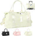 Initial Travel Duffel Bag Sports Gym Bag by izuzta