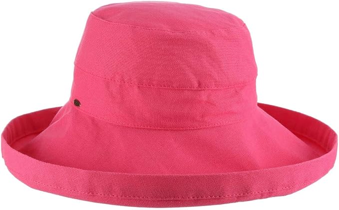 Scala Women's Cotton Hat with Inner Drawstring and Upf 50+ Rating - Image 5