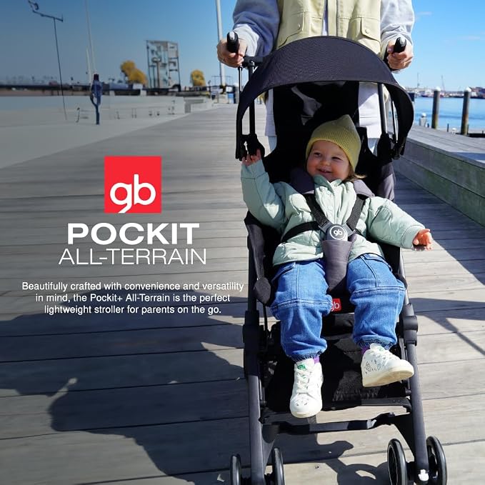 gb Pockit+ All-Terrain, Ultra Compact Lightweight Travel Stroller - Image 2