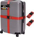 GORILLA GRIP Heavy Duty Adjustable Luggage Straps by GorillaGrip