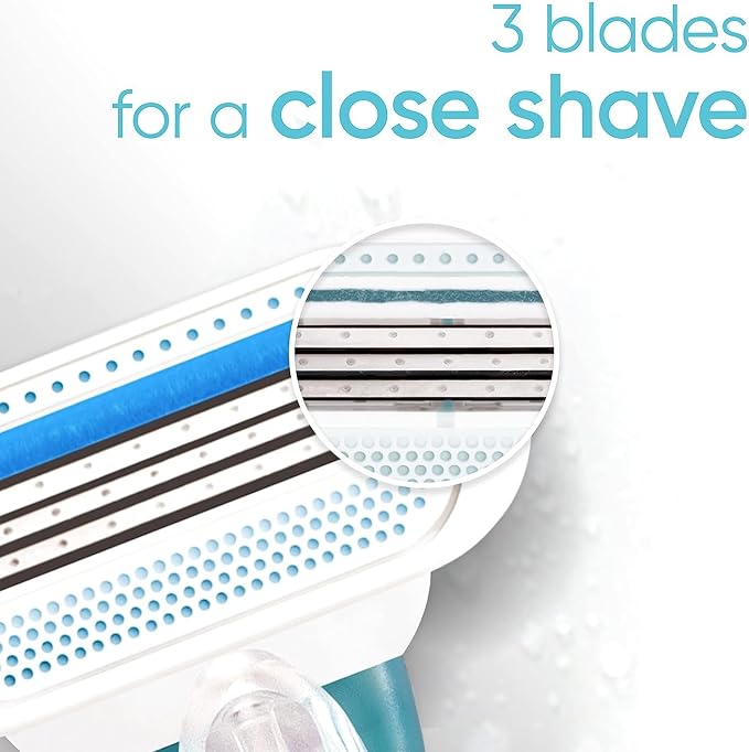 Gillette Venus Smooth Women's Razor Handle + 6 Refills - Image 4