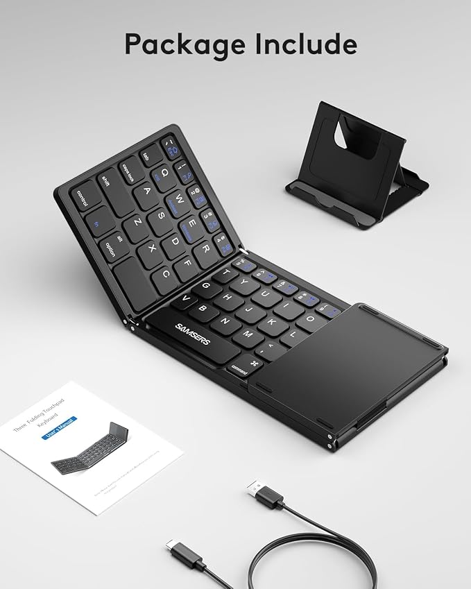 Samsers Foldable Bluetooth Keyboard - Image 9