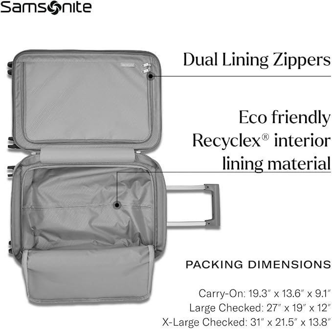 Samsonite UpLIFT Large Checked Hardside Luggage - Image 2