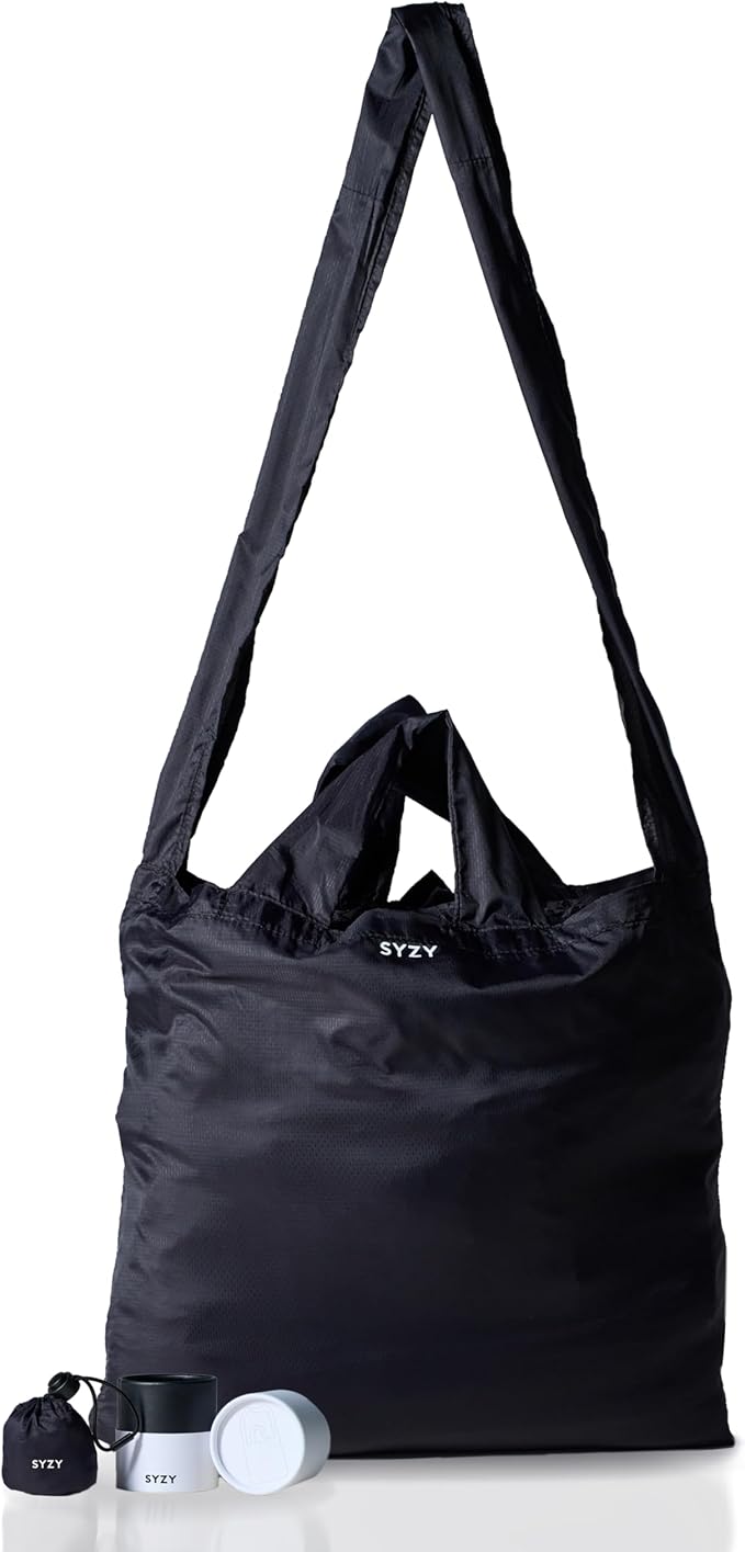 SYZY World's Most Compact Travel Tote Bag Portable Shopping Beach Market Bag by SYZY