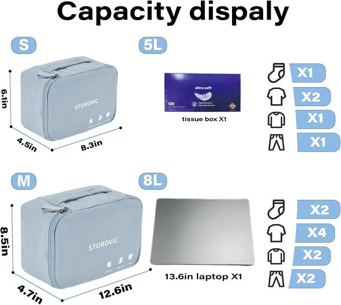 Packing Cubes for Suitcases - Image 2